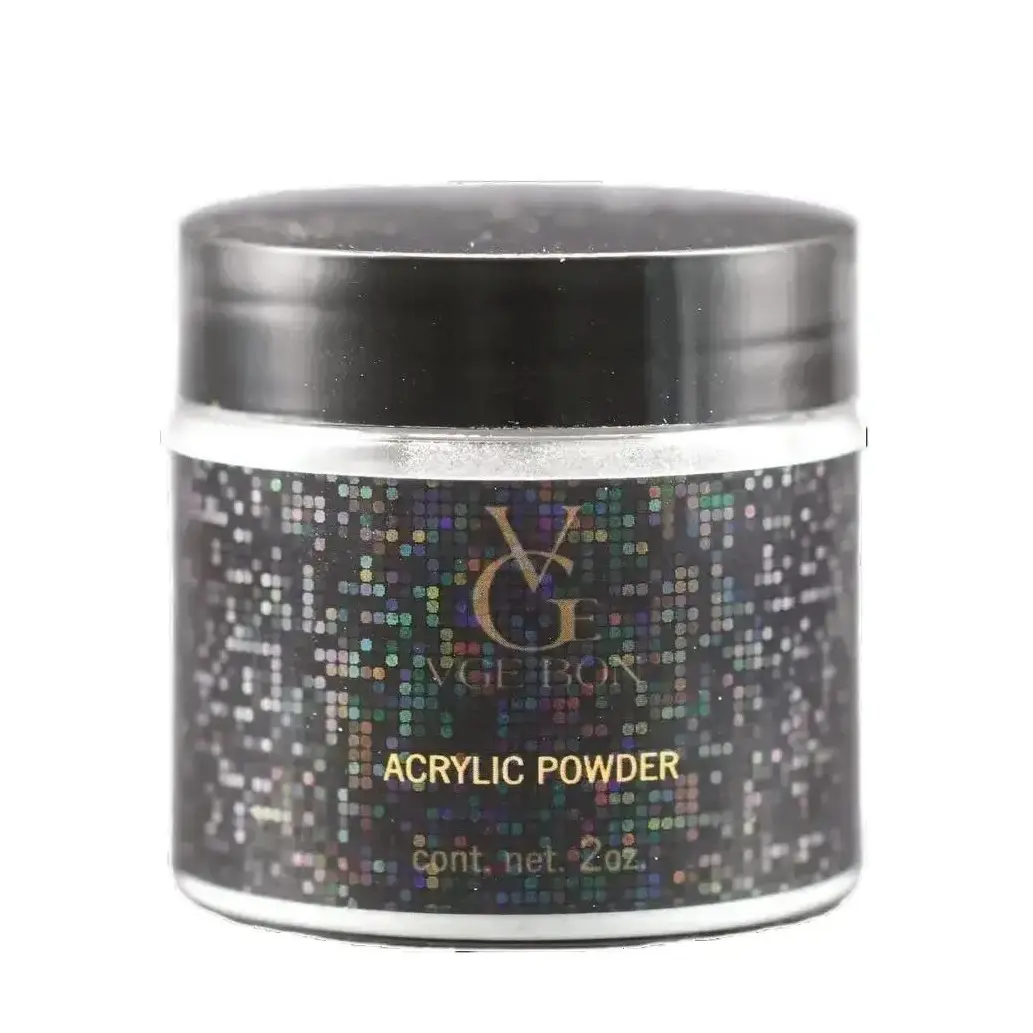 VGE BON Acrylic Powder Clear-Glitter For Nails-Holographic Nail Powder-Iridescent Nail Powder-Nail Glitter-Chrome Powder-Flakes-Holo-Glitter Powder-Nail Acrylic Powder-Diamond Gliter-Sparkling Acrylic