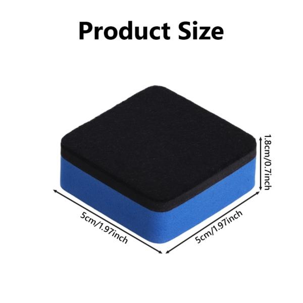 40 Pack Magnetic Whiteboard Dry Erasers Chalkboard Cleaner Wiper for Kids and Classroom Teacher Supplies Home and Office,Dry Erase Erasers,Blue