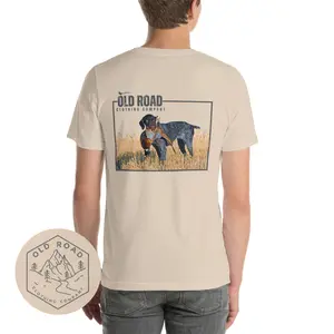 Gsp Holding Pheasant T-shirt, Pheasant Hunting German Shorthaired Pointer Sweatshirt, White Pointer T-Shirt, Dog Pheasant Sweatshirt - Find Your Favorite Color - For Everyone - Multiple Sizes Available - Gender-neutral Appeal - Diverse Style Selection