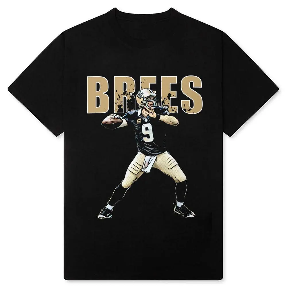 Drew Brees Football T-Shirt Premium Unisex Graphic Cotton Tee