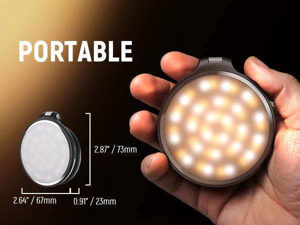 NEEWER NL48R Magnetic LED Selfie Light with Makeup Mirror, MagSafe Compatible Phone Fill Light & Desk Stand for iPhone/Android, Portable Dimmable Video Light for TikTok Live, Vlogging & Makeup NEEWER NL48R Magnetic LED Selfie Light with Makeup Mirror, MagSafe Compatible Phone Fill Light & Desk Stand for iPhone/Android, Portable Dimmable Video Light for TikTok Live, Vlogging & Makeup