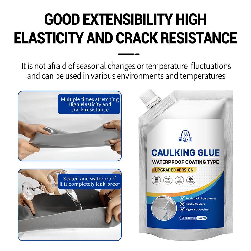 Self-leveling crack filler, Roof & wall sealant, Waterproof gapfiller, Quick-fix leak repair, Easy DlY crack solution,Roof crackrepair UK, Window gap sealing, Home maintenance hacksDIY waterproofing, Concrete joint filler