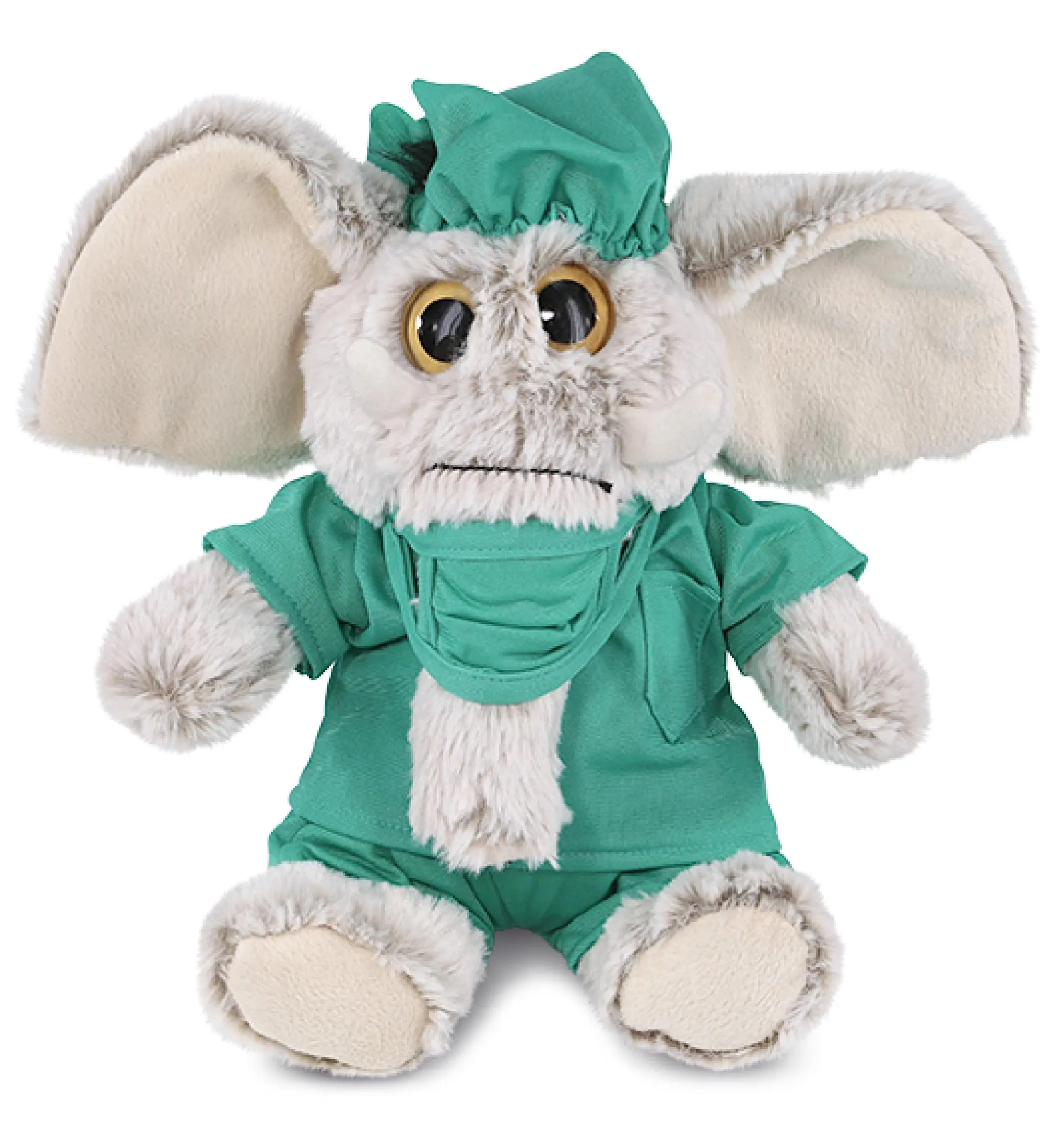DOLLIBU Doctor Theme Sitting Elephant Fluffy Stuffed Toy - Polyester Super-Soft Plush Animal, Toddler-Safe, Ideal for Pretend Play, Plush Stuffed Toys, Fluffy Stuffed Toys