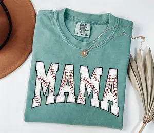 Comfort Colors Baseball Mama Shirt, Mothers day Gift For Baseball Mom, Gift For Baseball Lover Mom Shirt, Mothers Day Shirt