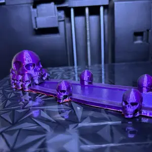 Skull incense holder by Printfits