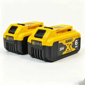 DEWALT 20V MAX XR Battery 6.0Ah – High Performance Replacement Battery for DeWalt Cordless Power Tools, Long-Lasting Power high-capacity