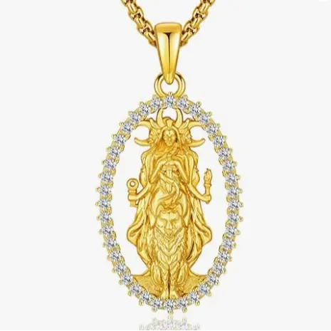 Goddess Hecate - 4  Gold Plated