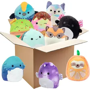 Squishmallows Mystery 8-Inch 2-Squish Value Pack- Get Three Jumbo Official Jazwares 8" Plush for Less- Collectible Soft & Squishy Stuffed Animal Toy - Great Gift Set for Kids, Girls & Boys