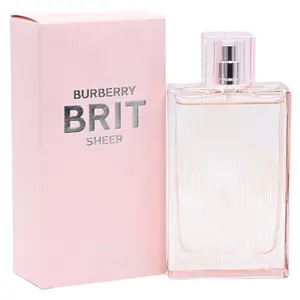 Brit Sheer by Burberry 3.3 / 3.4 oz EDT Perfume for Women New In Box