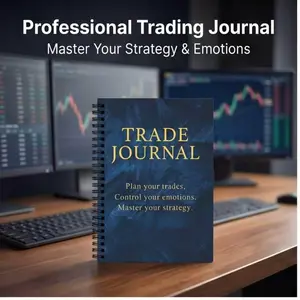 Professional Trade Journal for Stock, Forex, Futures Traders, Enhance Trading Discipline and Strategy, Practical Tool for Traders