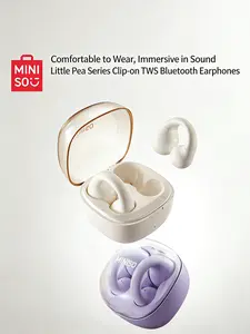 MINISO Open-Ear Bluetooth Headphones, Air & Bone Conduction, Wireless Sports Earphones, Long Battery Life, Compatible with Huawei,Perfect Gift for Mom,#Summervibes