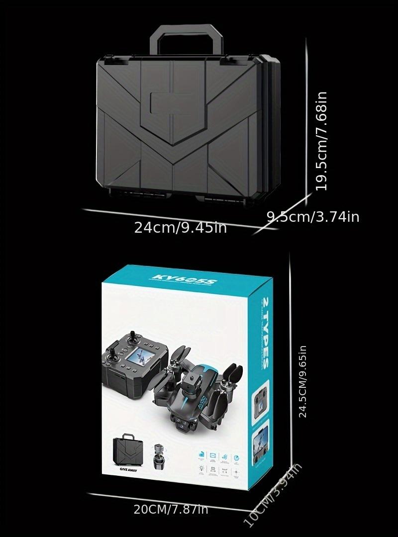 Drone with Camera, HD FPV Foldable Drone for Kids, Adults and Beginners, Brushless Motor RC Quadcopter with Stable Hover, Gesture Selfie, Waypoint Flight, 3D Flips, One Key Start, Includes 2 Batteries optical flow obstacle avoidance