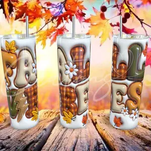 Fall Vibes Tumbler - Perfect for Your Drinks Bottles Drinkware