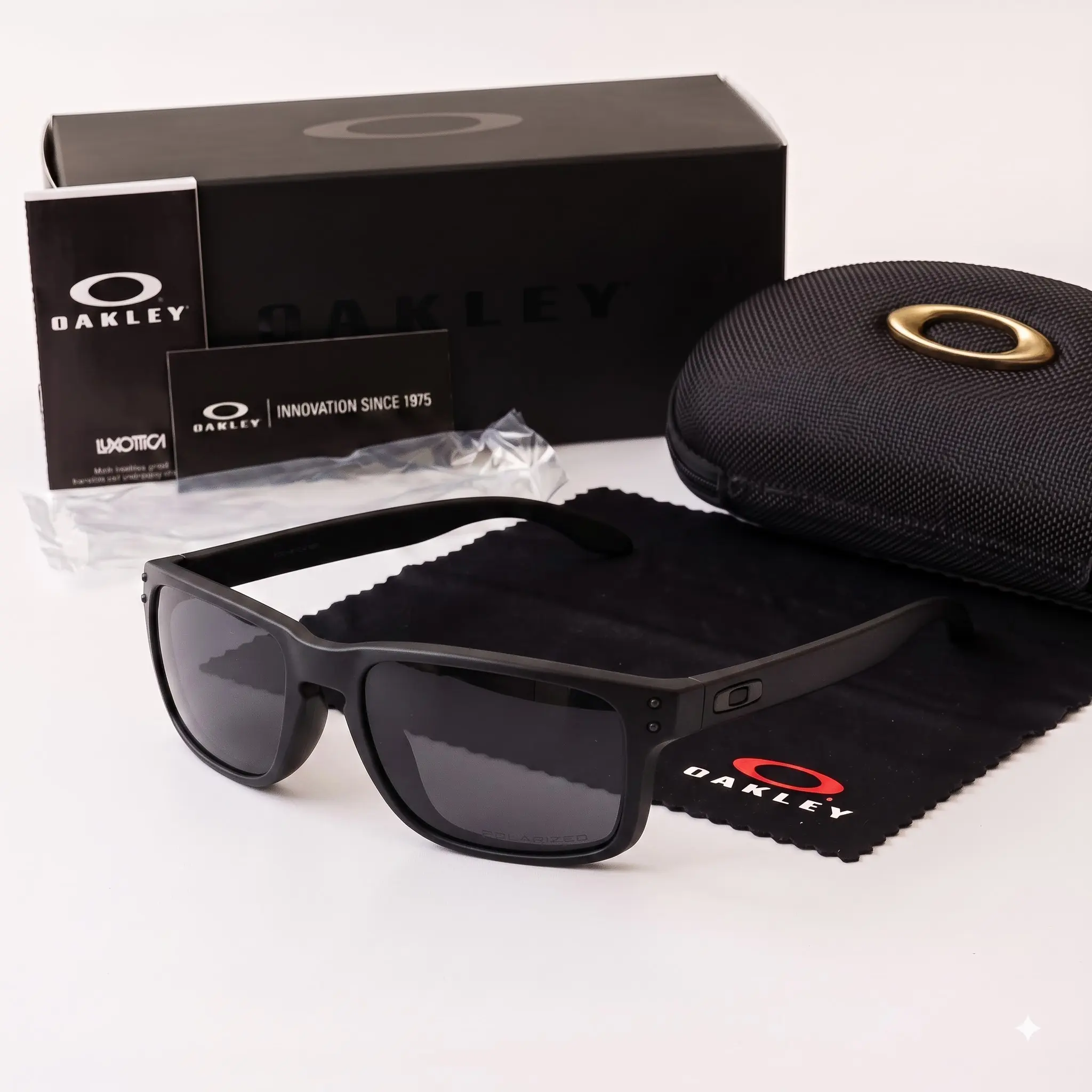 [Buy 2 get 1 Free] Oakley Premium Outdoor Sunglasses Square Frame Polarized Lens Performance Eyewear for Men Women