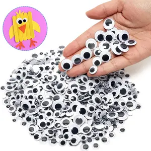 DIY Swinging Eyes, Glow-In-The-Dark DIY Eyes, Toy Adhesive Moving Eyes, Handmade DIY Accessories, Clay Accessories, Mixed Sizes