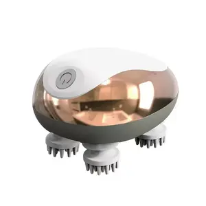 Wireless Scalp Massager Promotes Hair Growth, 3 Massage Modes, Deep Cleaning, Relieves Body Stress, Lithium Battery, New Condition