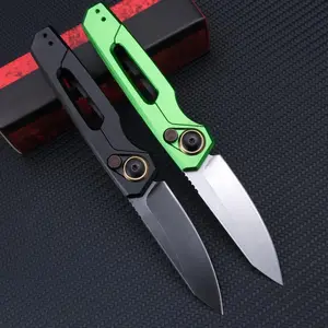 EDC Folding Knife - CPM154 Precision Blade, Aviation Aluminum Alloy Handle, Compact & Tough Pocket Tool for Camping, Fishing, Driving, Backpacking & Everyday Carry.Ideal Gift for Men & Outdoor Fans