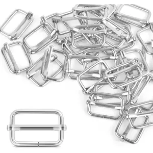 30 count Slide Buckle Adjustable Webbing Slider for Purse Making Bag Making Making DIY Accessories