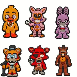 6 piece F.N at Freddy’s shoe charms