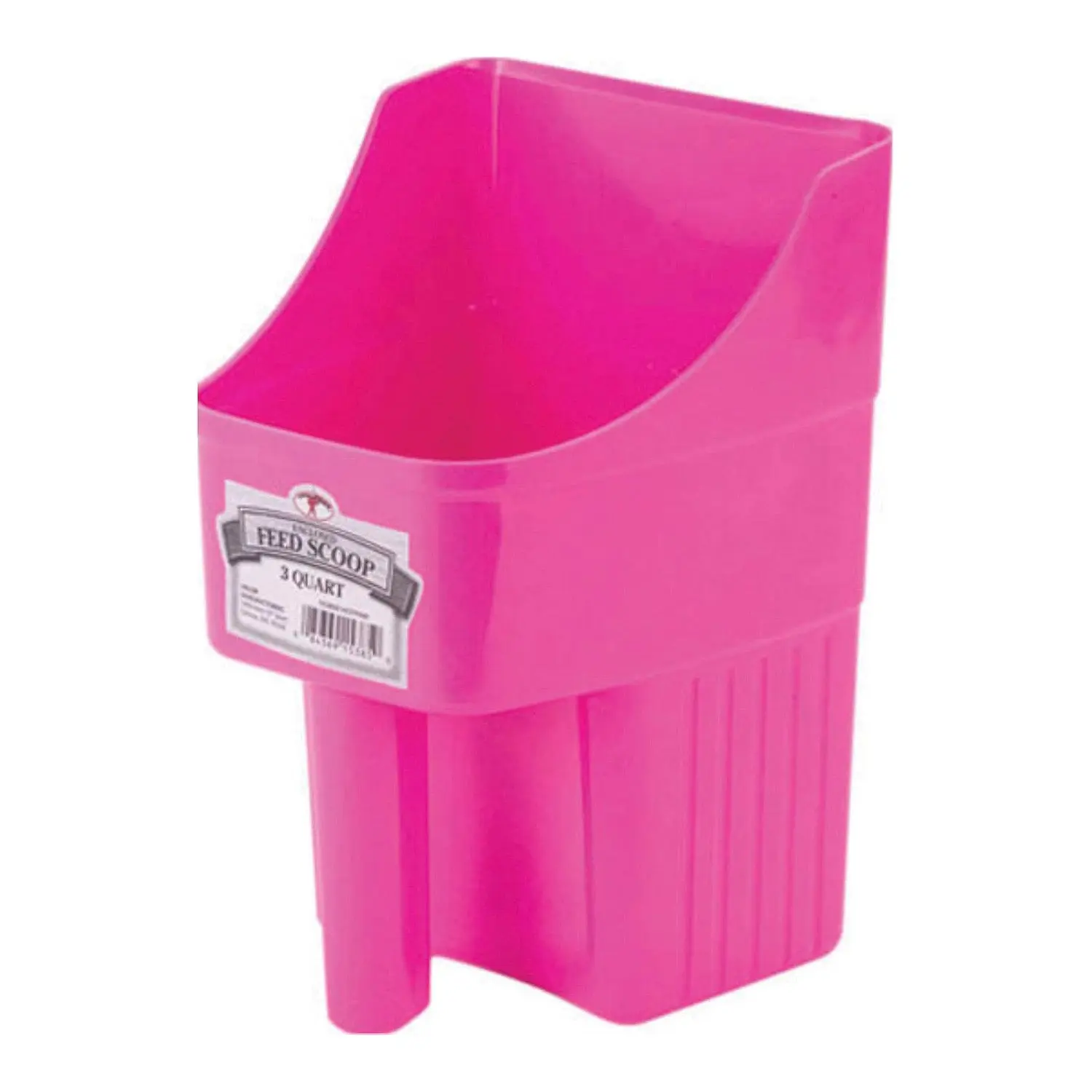 Little Giant Plastic Enclosed Feed Scoop, 3 Quart