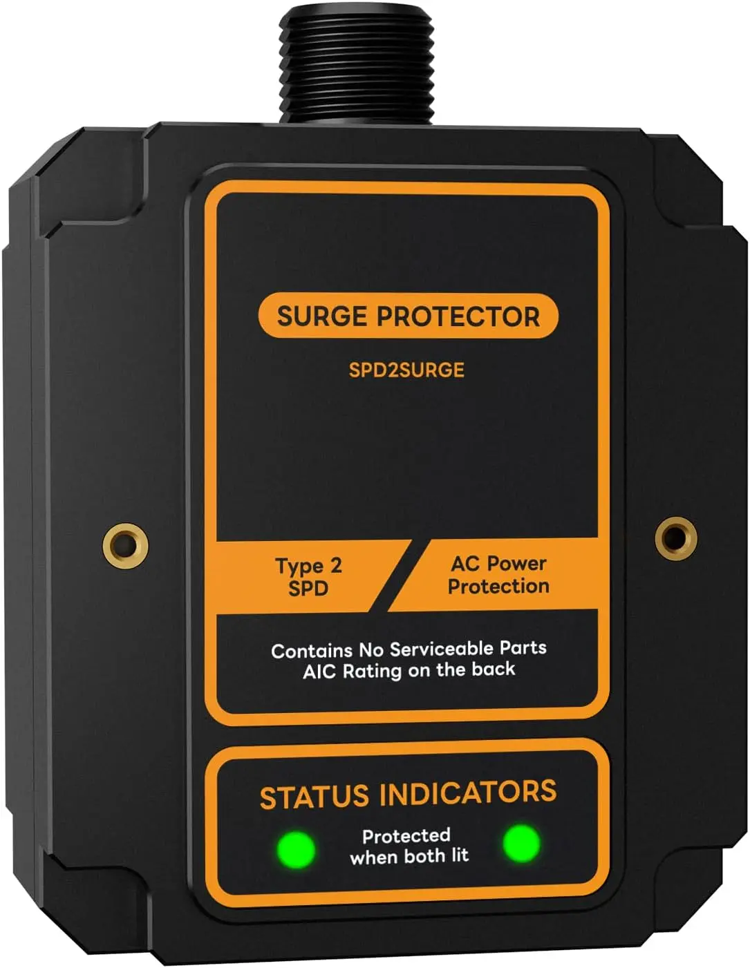 EVOSPD2SURGE Whole House Surge Protector for 72,000 Amps/Phase.1880 Joules (Total).Thermally Proteced Metal Oxide Varistors,120/240V