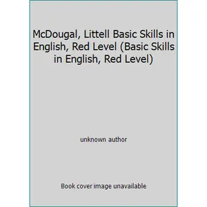 USED-McDougal, Littell Basic Skills in English, Red Level (Basic Skills in English, Red Level) by unknown author (Paperback)