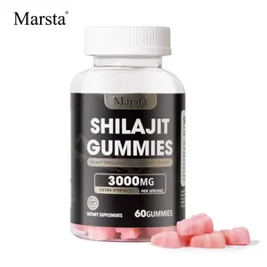 Shilajit Gummines, Shilajit micronutrient Supplement, 85+ Trace Minerals I for Men, Women I Non-GMO I 100% Natural & Organic