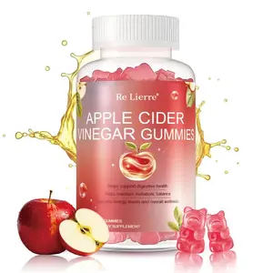 New Apple Cider Vinegar Gummy Vitamins -Vitamin B12, Gelatin-Free, Gluten-Free, Vegan & Non-GMO.