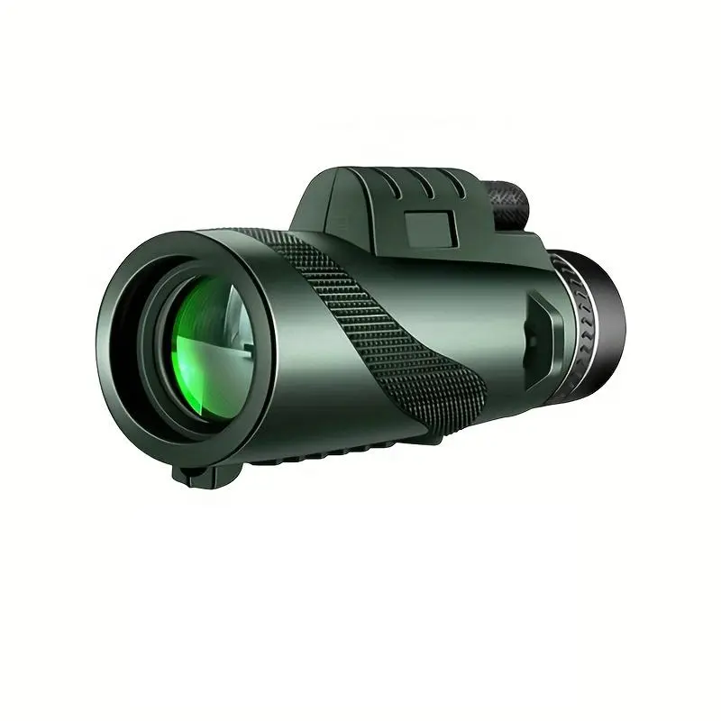 80x100 High Definition Monocular, Portable Long Range Zoom Monocular with Phone Clip & Tripod, Outdoor Camping & Bird Watching & Fishing & Concert Monocular, Telescopes