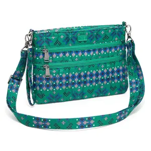 Lug Holiday Printed Convertible Crossbody - Dazzle