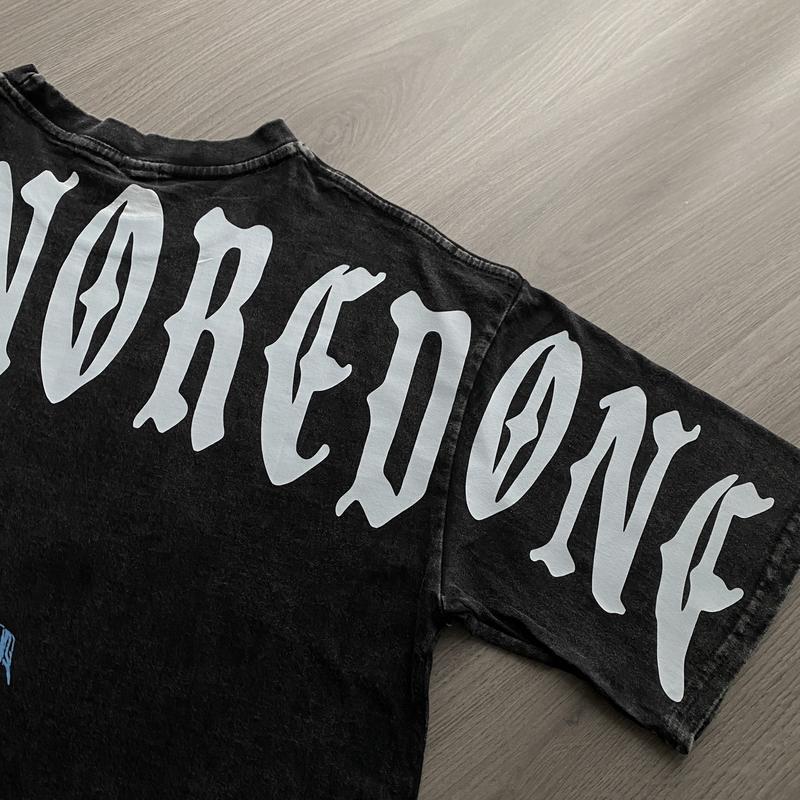 The Honored One Gojo JJK Acid Wash Black Vintage Style T-shirt, Anime Inspired Tee,100% Cotton, Printed T-shirt, Anime Style T-shirt, Gojo Cosplay Boys Cool Shirt Streetwear Top