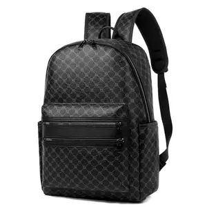 Fashionable Plaid Pattern Backpack, Large Capacity Backpack, Casual Versatile Business Backpack for Men & Women, Trendy All-match Bag for Daily Use