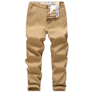 MZNBURAM Men's Slim-Fit Stretch Cotton Fashion Tapered Casual Chino Pants