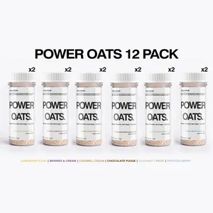 12 Pack Presta Wellness Power Oats - Protein - Creatine - Ready in 5 minutes
