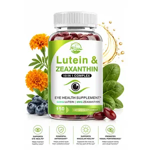 Lutein & Zeaxanthin Eye Vitamins with Omega-3, Vision & Ocular Health Supplement, Multivitamin for Eye Protection & Antioxidant Support, 150 Softgels