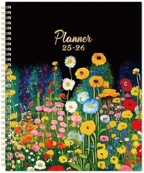 2025-2026 Planner 2025-2026 Planner Weekly and Monthly, July 2025-June 2026 planners, Large Weekly Monthly Planners, 8.5''x11, with 12 Tabs, Flexible Cover