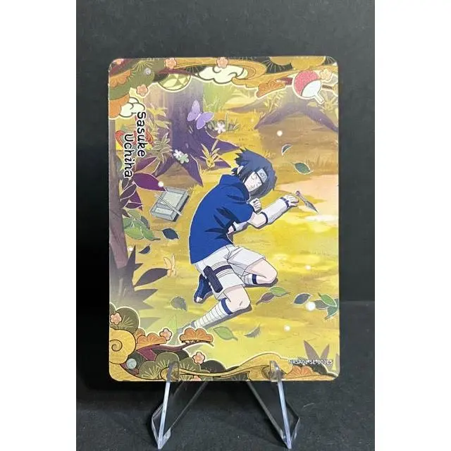 Naruto Kayou English Sasuke Uchiha NRSA01 SE-001L5 NM Series 1