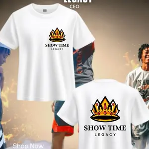 Show Time Merchandise - Legacy T-Shirt with Crown Logo by CEO Shop Now