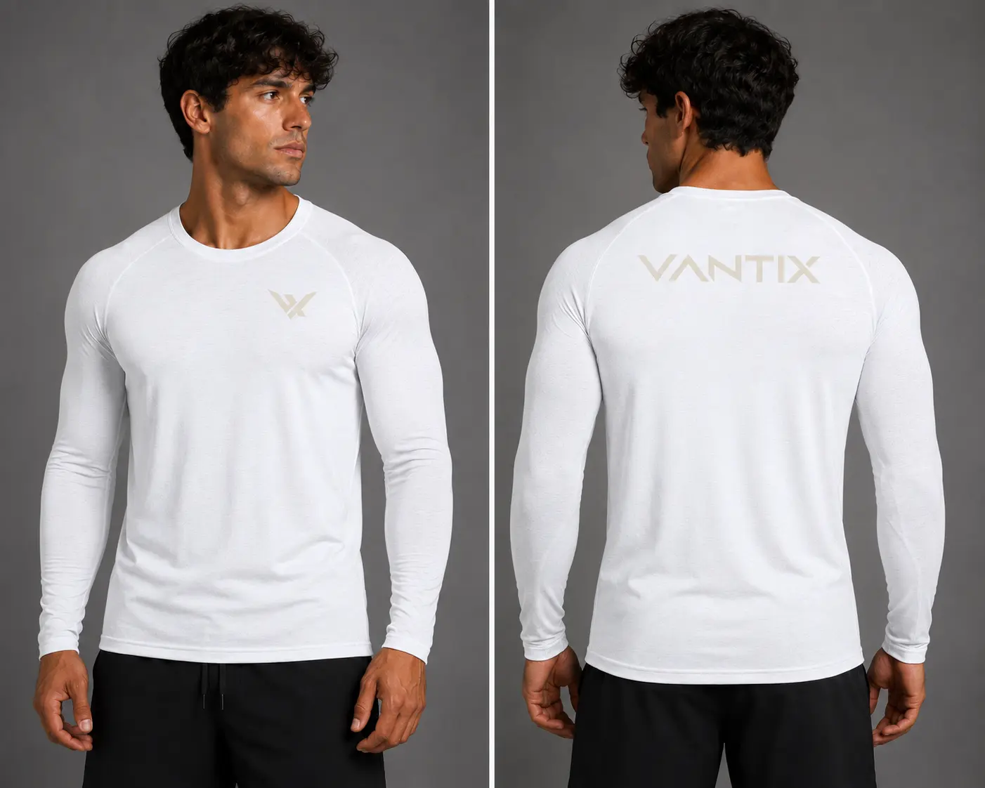 Vantix Performance Long Sleeve Compression Shirt