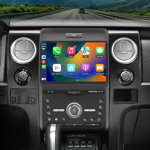Car Stereo for Ford F150 2013-2014 touch screen has Android Auto Wireless Carplay, Bluetooth WIFI supports GPS Navigation