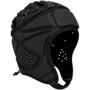 (L) Football Helmet Padding Youth – Adjustable Soft-Shell Rugby Hat, Lightweight Breathable Speedflex Helmet for Soccer, Hockey, Baseball, EVA Flag Football 7v7