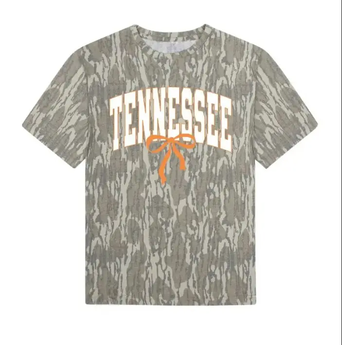 Unisex Tennessee Camo Mossy Oak T-Shirt 3D All Over Print Unisex for Men & Women, Hunting 3D Tee