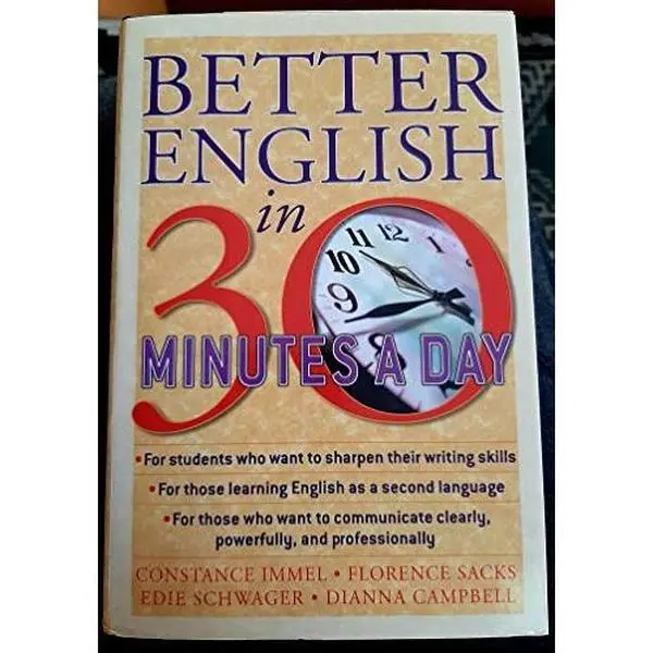 USED-Better English in 30 Minutes a Day by Constance Immel (Hardcover)
