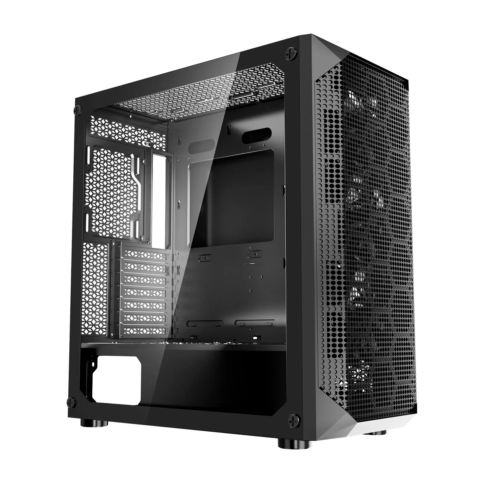 【FathersDayGift】 VEVOR PC Gaming Case, Full-Tower, Computer Case with ...