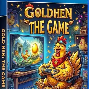 Gold Hen The Game for PS4 - Blue Ray Disc Edition - Fun Chicken Adventure - PS4 Compatible v9.0-12.52