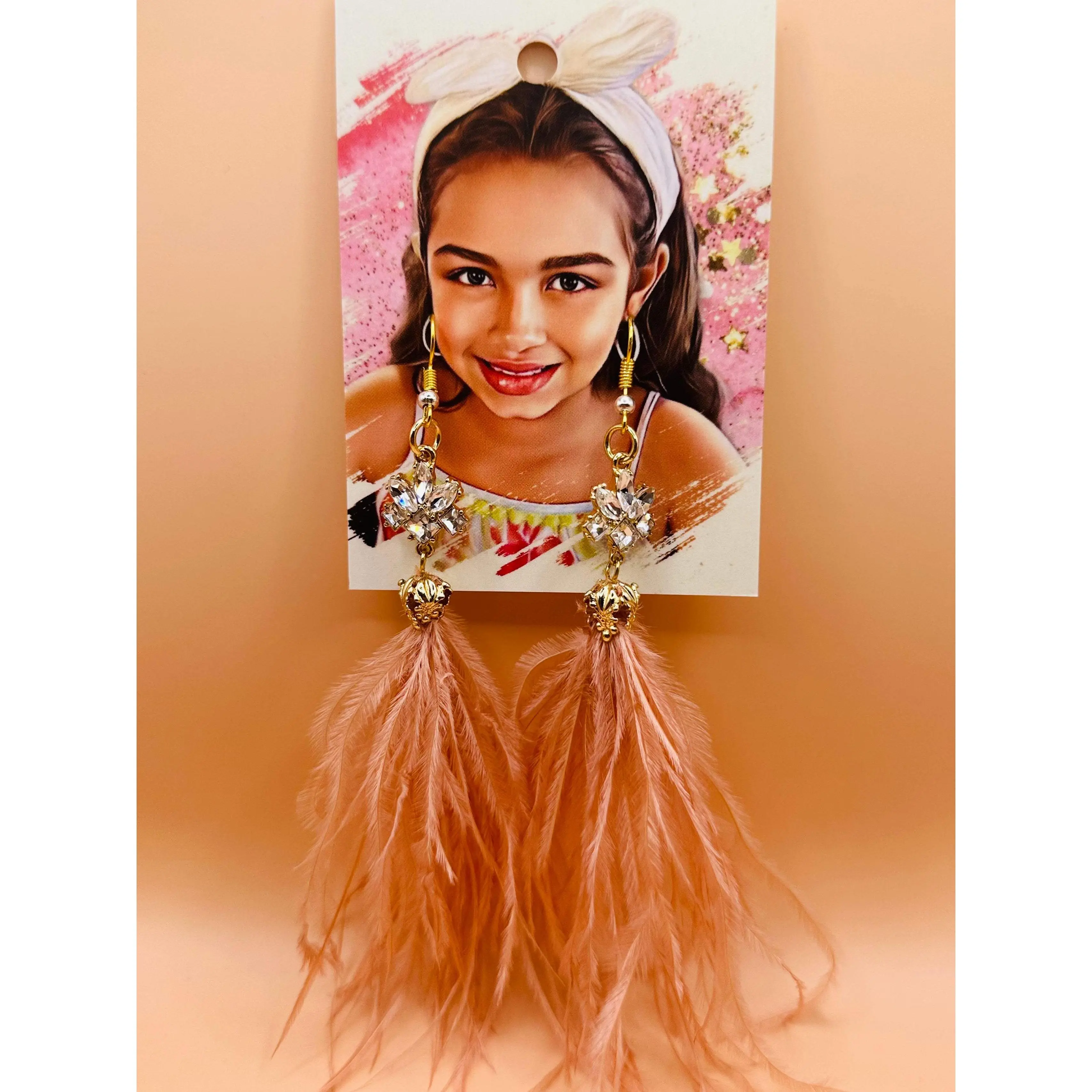 “Angelic Angel Feathers” Earrings