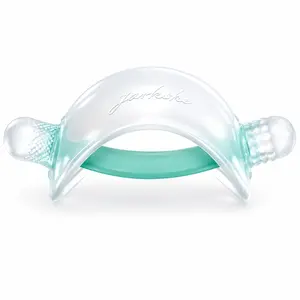 Baby Teething Toys, No-Drop Silicone Baby Teether Toy for Babies 3-6 Months & 6-18 Months, BPA-Free Infant Teether for Teething Relief
