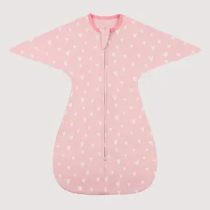 Baby Cotton Anti-Shock Blanket Wrap, All-Season Newborn Swaddle Bag, Baby Sleeping Sack, Comfortable and Secure Infant Sleep Aid