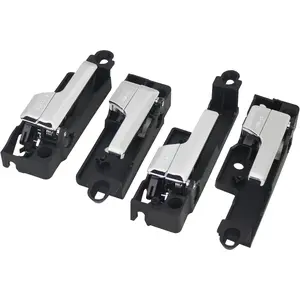 Front/Rear Interior Door Handle Left & Right Side (4 Pcs) Compatible with 2006-2012 Ford Fusion,2007-2012 Lincoin MKZ,2006 Lincoin Zephyr,2006-2012 Mercury Milan