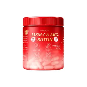 Get Glowing Skin, Strong Nails & Shiny Hair | ZAREBLY Biotin Beauty Complex Women's Menstrual Health Support Supplement Cellular Energy NAD